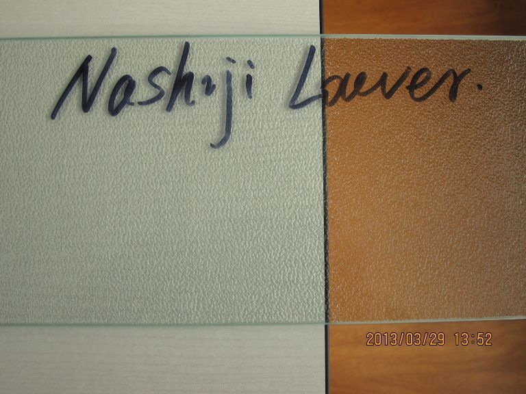 Nashiji Louver Glass